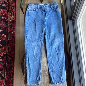 Free People High Rise Mom Jeans